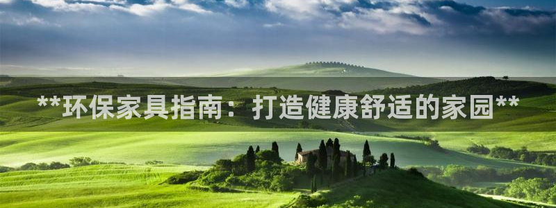 杏耀平台招商的流程：**环保家具指南：打造健康舒适的家园**